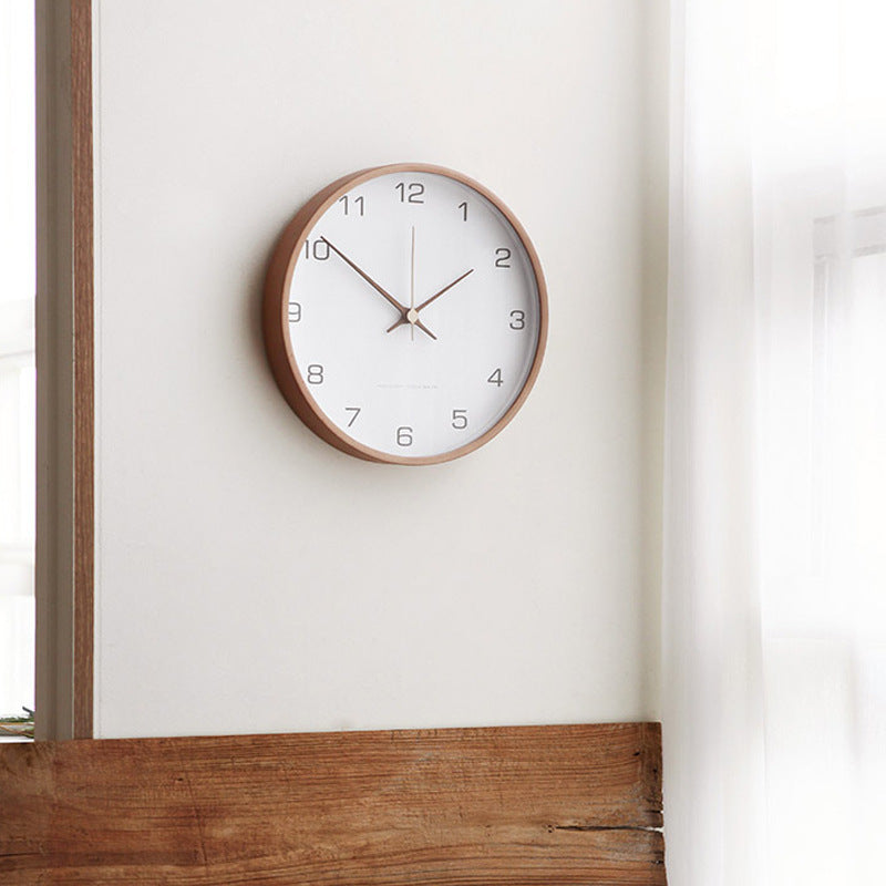 Nordic Solid Wood Wall Clock