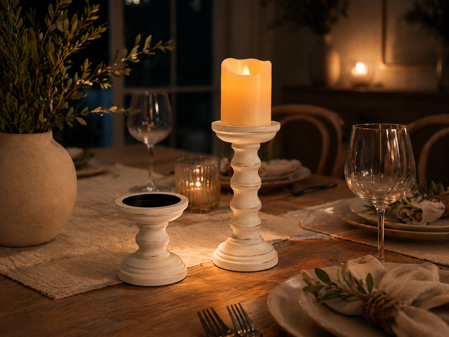 Sienna Taper Candle Holders