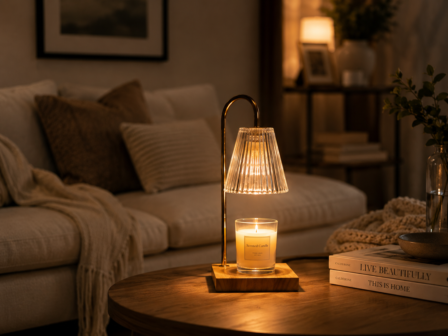 Harper Candle Warmer Lamp